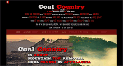 Desktop Screenshot of coalcountrythemovie.com