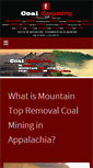 Mobile Screenshot of coalcountrythemovie.com
